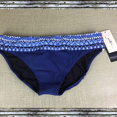 #ad PROFILE by Gottex Women’s Blue Cute Bikini Bottom Size 16 Swimsuit NWT $48 $18.99
