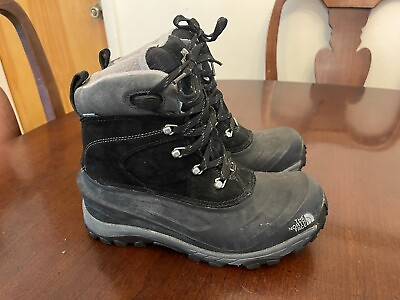 #ad The North Face Heat Seeker Boots Mens 9 Black 200 gram Insulation Waterproof $47.99
