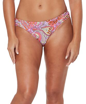 #ad #ad MSRP $48 Jessica Simpson Womens Standard Mix amp; Match Print Bikini Orange Size XL $15.00