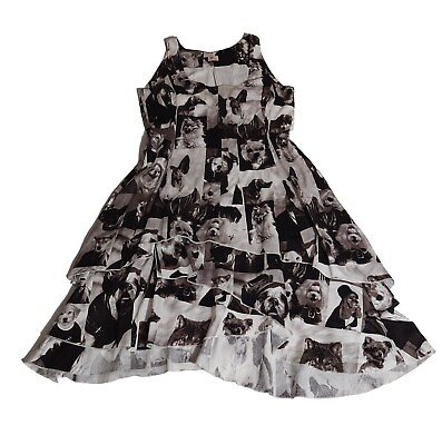 #ad Dog dress Size 8 100% cotton Eye Turning Dress for Dog lovers $40.99
