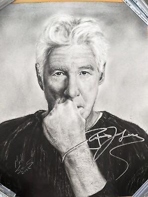 #ad #ad Richard Gere Pretty Woman 11x14 Hand Drawing Autographed and Beckett Certified C $395.00
