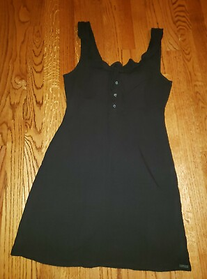 Womens Billabong Black Dress Small Cute $11.92