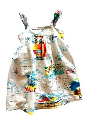 Lovely Summer Girls Baby Gap Martha#x27;s Vineyard Dress 4 years Toddlers $15.00
