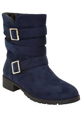 #ad Comfortview Wide Width Madi Boot Mid Calf Women#x27;s Winter Shoes $76.31