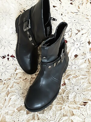 #ad Relativity Size 6M Women#x27;s Black Boots $40.00