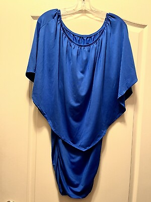 #ad Blue cocktail dress $20.00