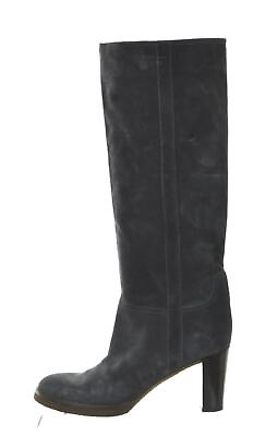 L#x27;autre Chose Womens Boots Size 10 Slate Gray Solid Knee High Chelsea Suede $49.99