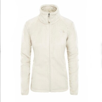 New Womens The North Face Ladies Osito Fleece Coat Top Jacket Vintage White $51.61