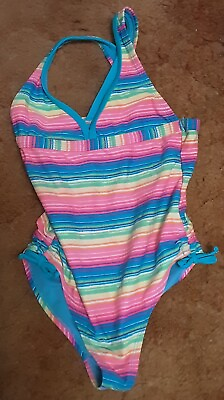 #ad girls 6X multicolor bathing suit $3.40