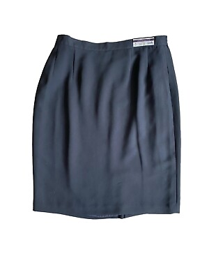 #ad New Amanda Smith Womens Black Pencil Skirt Plus Size 20W Career Evening Wear NWT $17.95