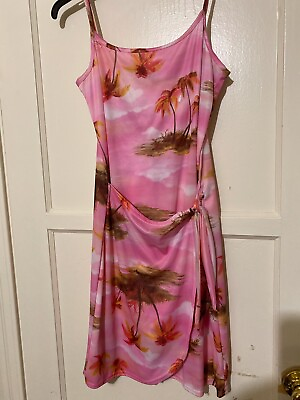 Juniors Hawaiian Print Cute Dress Size Small Nice Summer Dresses NEW $15.00