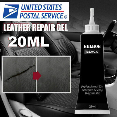 #ad Advanced Leather Repair Kit Filler Leather Repair Patch Black For Car Seat Sofa $6.49
