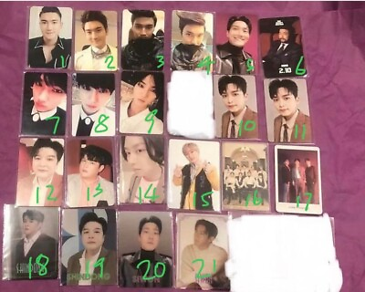 Super Junior Photocards $17.00