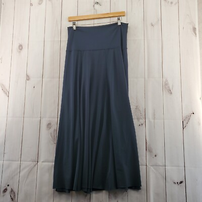 #ad Cabi Skirt Womens Medium Navy Blue Pull On Maxi Elastic Waist Modest Minimalist $29.99