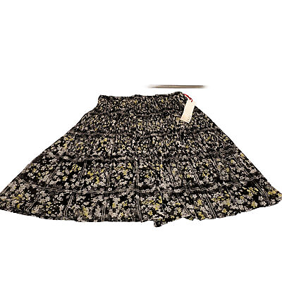 #ad Brand New ELLE Pleated Chiffon Skirt Women#x27;s Size XS Xsmall NWT $6.87
