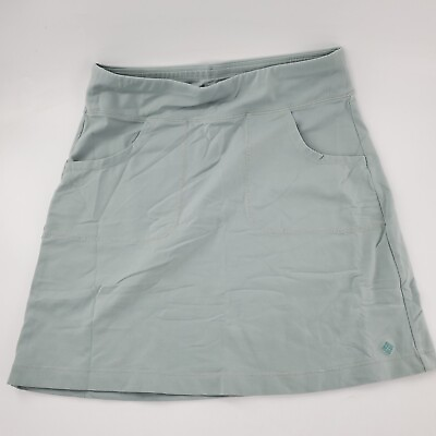 #ad Columbia Blue Green Mini Skirt Womens SP $19.99