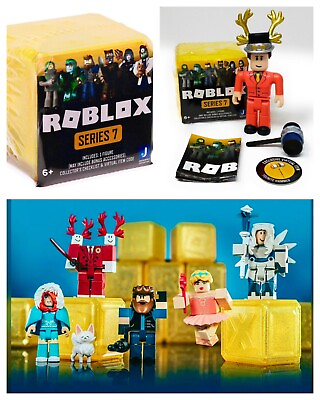 #ad #ad ROBLOX Celebrity Series 7 Mini Mystery Figure Virtual Code Blind Box Toy SEALED $14.98