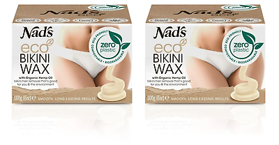 #ad Nad#x27;s Eco Bikini Wax 3.5 oz Pack of 2 $17.99