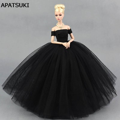 Black Little Dress Wedding Dress for 11.5quot; Doll Dresses Clothes for 1 6 Doll Toy $10.08