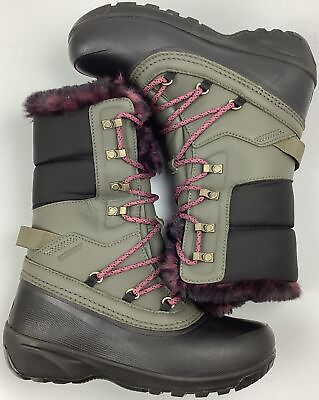 #ad The North Face Women#x27;s Shellista IV Luxe Waterproof Snow Boots Black Size 7 $50.00