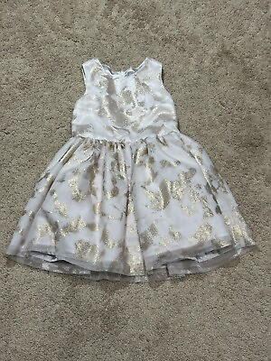 #ad #ad Childrens Place Girls Dress Sz 5 Multicolor Lightweight Flowy Sparkle Dressy $12.99