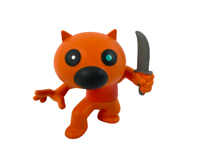 #ad Mini Roblox Piggy Authentic Orange Blind Bag With Knife Mini Figure Figurine Toy $6.99