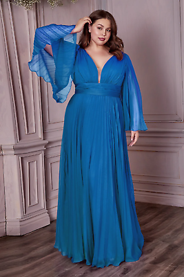 #ad Cinderella Divine Womens Teal Formal Evening Dress Size16 $100.00