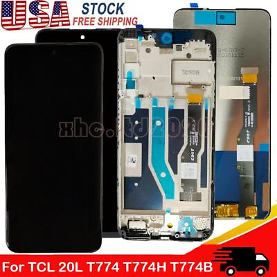 For TCL 20S 20L 20L Plus 20Lite Plus LCD Touch Screen Display Digitizer Assembly $45.92