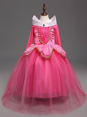 Sleeping Beauty Princess Aurora Party Dress kids Costume Dress #2 for girls $20.98