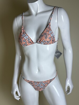 #ad #ad Zaful Women’s Bikini Swimsuit Set Sz 6 M $16.00