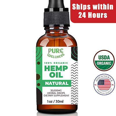 #ad #ad Hemp Oil For Fast Effective Rest and Relief Certified USDA Organic Hemp Oil $11.95