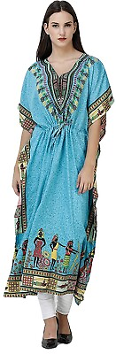 #ad Womens Aftican Long Kaftan Night Gown Beach Cover Up Dress Long Maxi Caftan $11.99