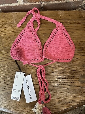 #ad Crochet Swimsuit New With Tags $150.00