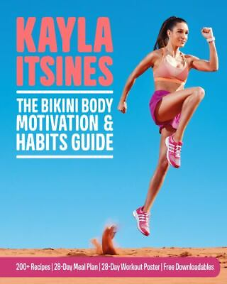 #ad The Bikini Body Motivation amp; Habits Guide Flexibound By Itsines Kayla GOOD $4.48