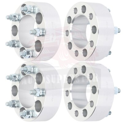 #ad 4 Pcs 2quot; 5x4.5 12x1.5 Studs Wheel Spacers For Chevrolet Malibu For GMC Terrain $82.79