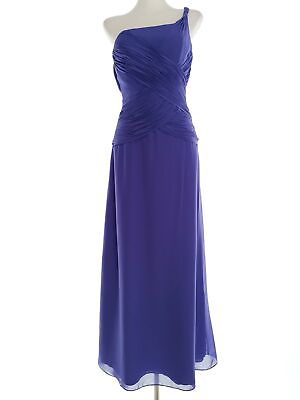 #ad Size 8 36 Purple Long Ball Gown Evening Dress Sleeveless $69.74