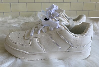 Art Class Girls White Sneakers Size 13 New With Tags $21.99