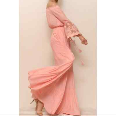 #ad Lace Detail Maxi Dress Medium $57.00