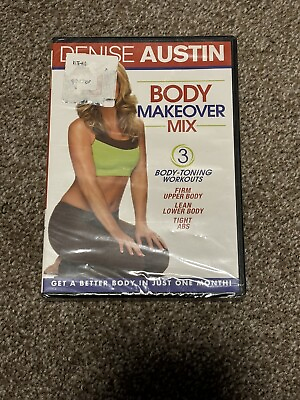 Denise Austin: Body Makeover Mix DVD 2009 Full Screen NEW Sealed $9.99