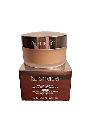 #ad Laura Mercier Translucent Medium Deep Loose Setting Powder GLOW 1 oz 29 g NEW $16.99