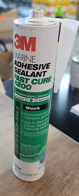 #ad 3M 06564 Black 4200 Marine Adhesive Sealant Fast Cure 10 ounces New Free Shippin $17.95