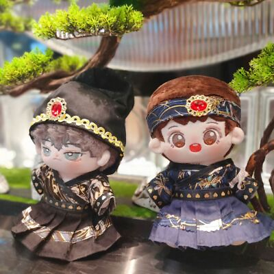 #ad DIY Dresses Suits Chinese Style Doll Dresses Doll Toys 15 20 40cm Cotton Dolls AU $18.33