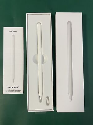 #ad #ad For Apple Pencil 2nd Generation for iPad Pro Stylus with Wireless Charging White $39.99