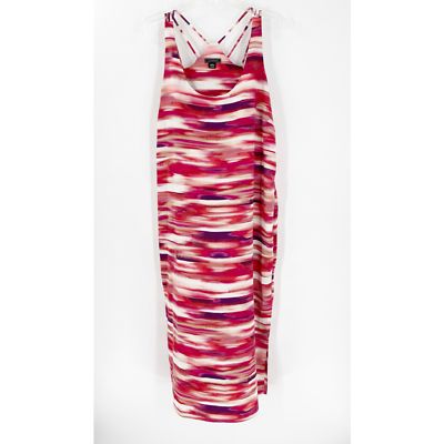 #ad Metaphor Strappy Back Printed Maxi Dress $15.00