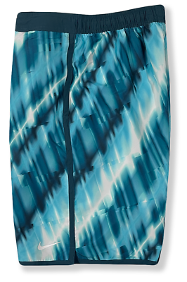 #ad #ad Nike Swimsuit Swim Trunks NWT Mens Size Medium Blue Multi #41129 B3 $21.95