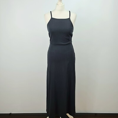 #ad Free People NEW Black Maxi Dress XS GBP 32.00