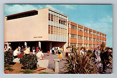 #ad Long Beach CA California Long Beach State College Vintage Postcard $7.99