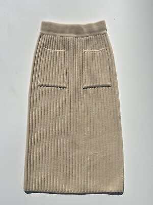 #ad Alexander McQueen Pencil Skirt in Beige X Small $39.00