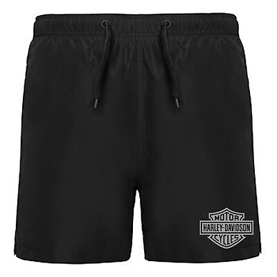 #ad Harley Davidson men#x27;s swimming shorts 100% polyester S to 2XL $36.80