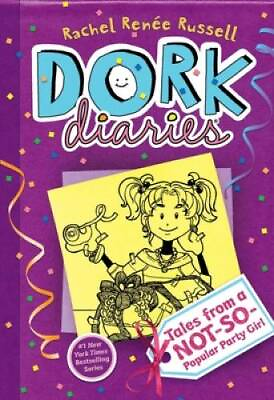 Dork Diaries: Tales from a Not So Popular Party Girl Hardcover GOOD $3.59